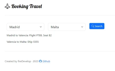 Booking Travel